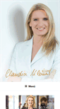 Mobile Screenshot of claudia-kleinert.de